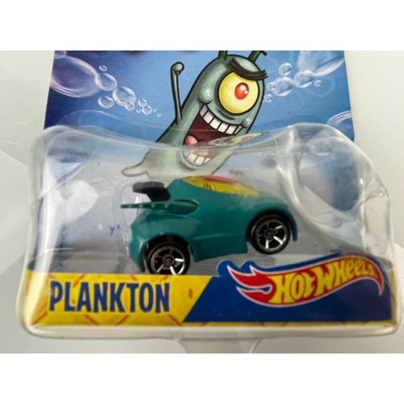 Set of 4, Spongebob Squarepants Hot Wheels Nickelodeon Cars, Patrick, Squidward, - Picture 12 of 16